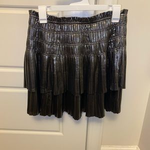 Current Air Los Angeles smocked skirt